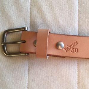 Thirteen 50 Veg Tan Leather Belt size 28
